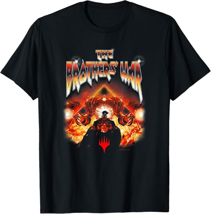 Magic: The Gathering The Brothers' War Metal Rock T-Shirt (MEDIUM)