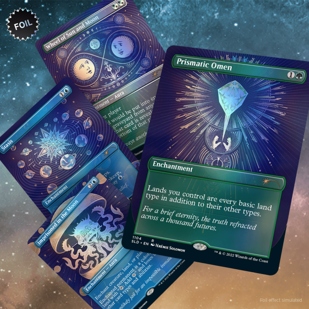 マジック:ザ・ギャザリング The Space Beyond the Stars Traditional The Space Beyond the Stars Foil Edition – TCGFIX