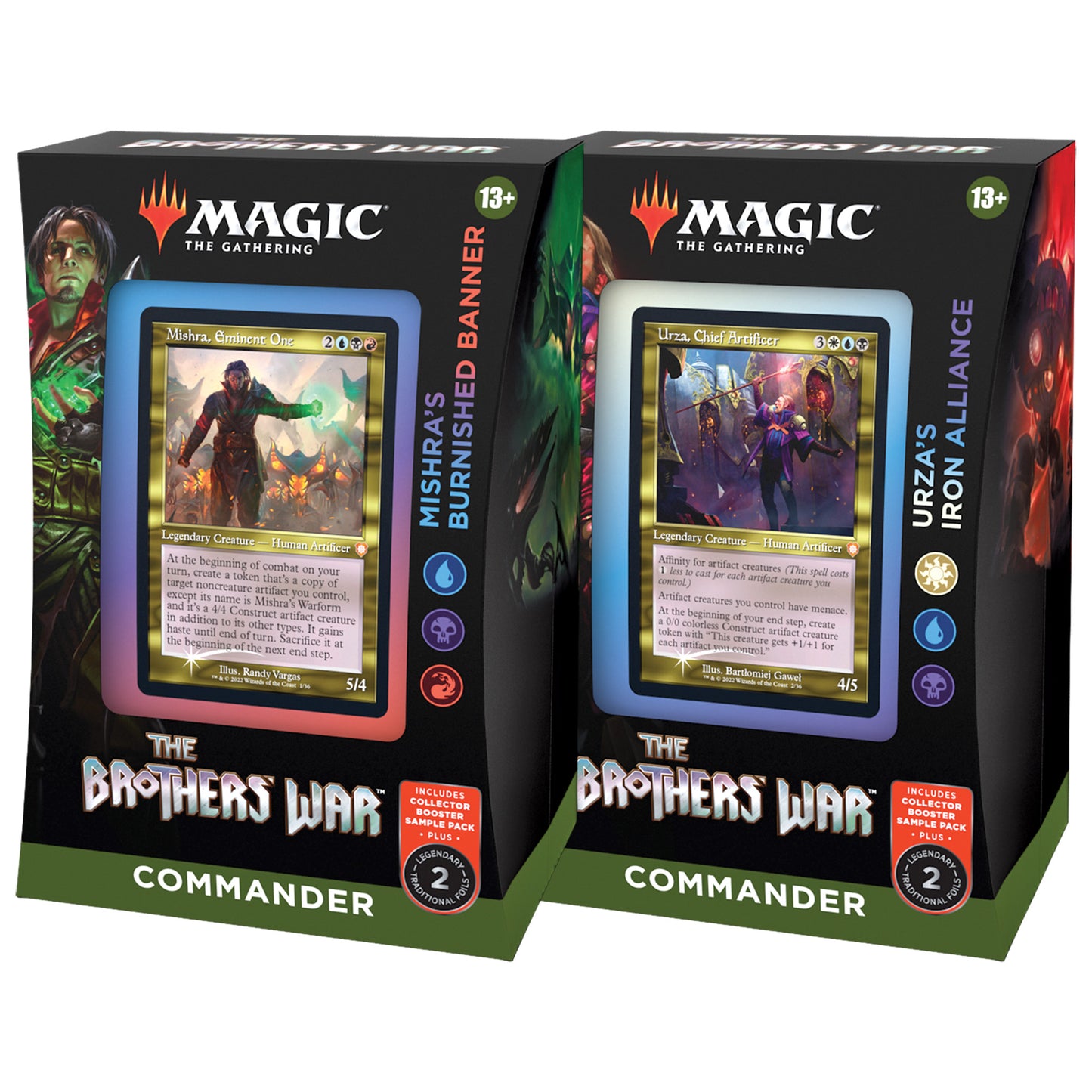 The Brothers’ War Commander Deck Set (2 Decks) – Urza vs Mishra