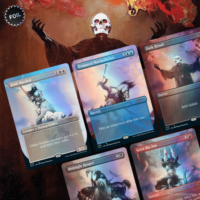 MTG The Art of Frank Frazetta foil The Art of Frank Frazetta Foil Edition – TCGFIX