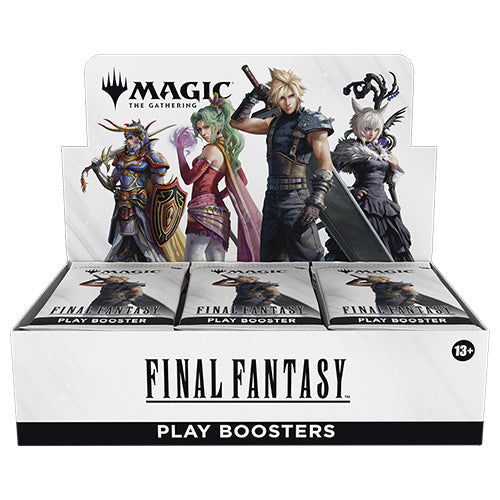 amiibo card booster box Magic: The Gathering × Final Fantasy Play Booster Box (30 Packs) – TCGFIX