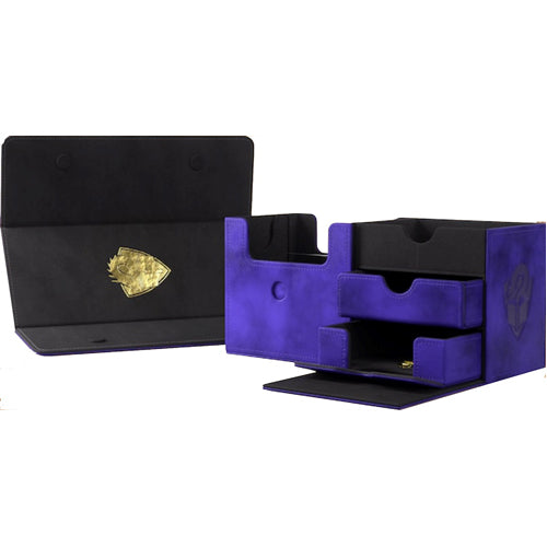 Gamegenic Tolarian 133+ XL Deck Box – Purple/Black Kickstarter Exclusive (The Academic Edition)