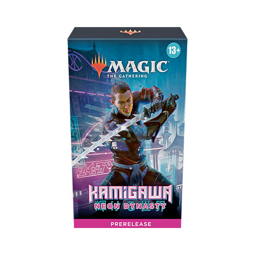 Kamigawa: Neon Dynasty Prerelease Kit – 6 Draft Boosters, Foil Promo & Spindown