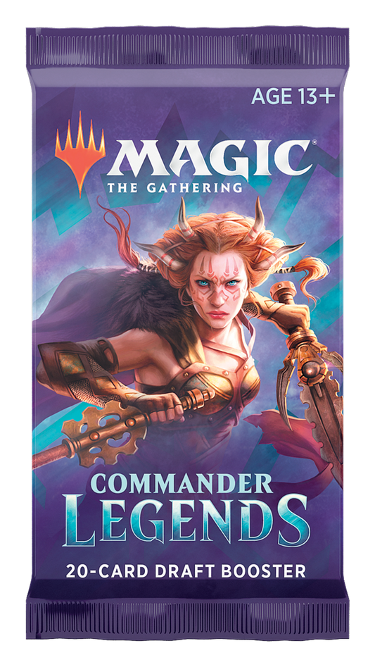 Commander Legends Draft Booster Pack | Sealed MTG Single Pack