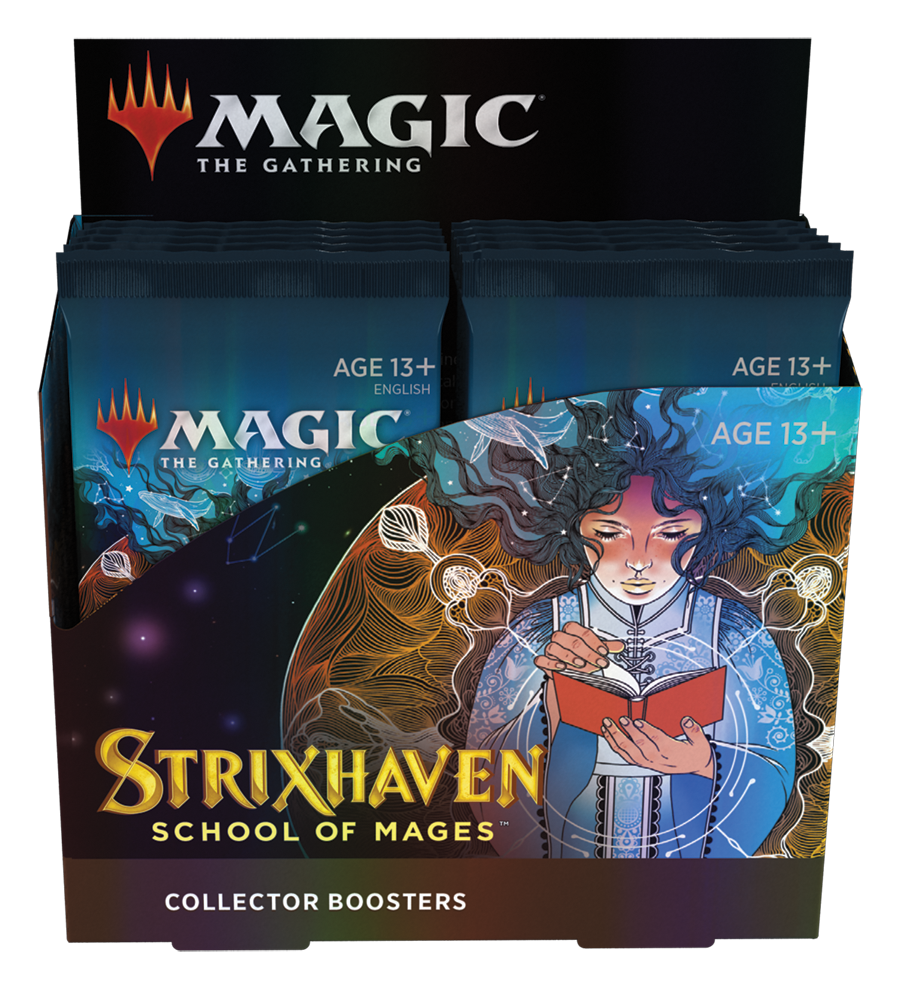 Strixhaven: School of Mages Collector Booster Box (12 Collector Packs) TCGFIX Strixhaven: School of Mages Collector Booster Box (12 Collector Packs) TCGFIX