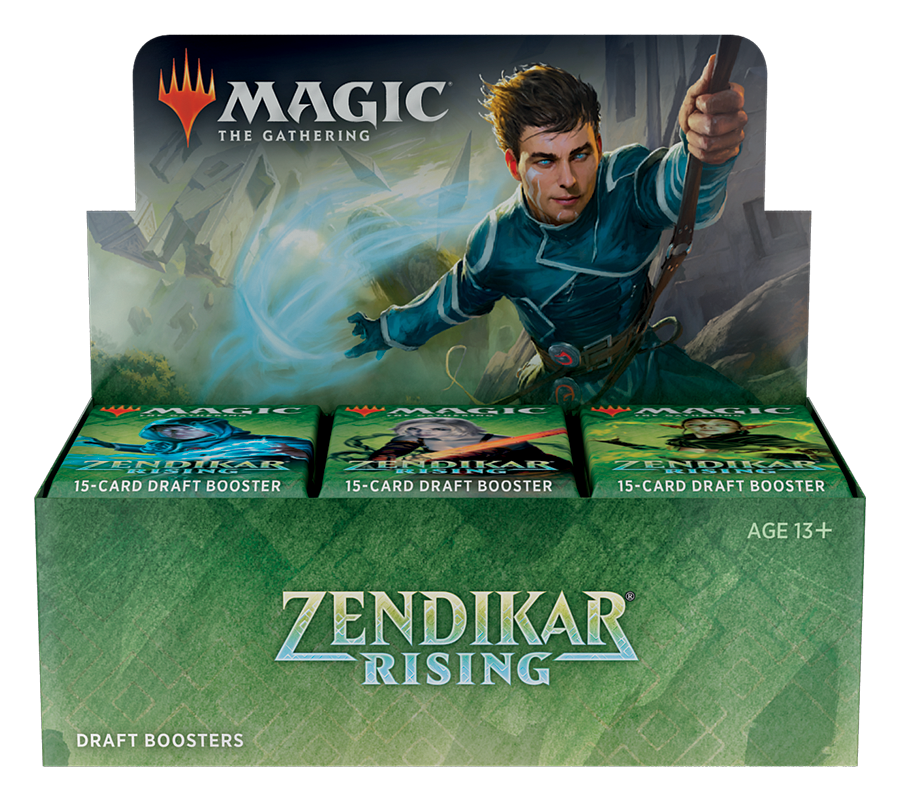 Zendikar Rising Draft Booster Box (36 Draft Booster Packs) - Japanese Print Quality