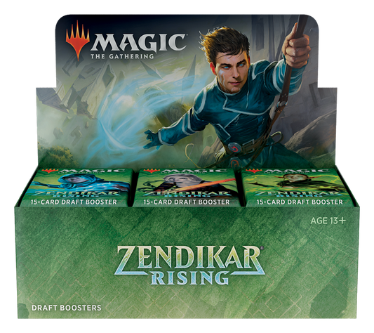 Zendikar Rising Draft Booster Box (36 Draft Booster Packs) - Japanese Print Quality