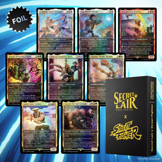 Secret Lair x Street Fighter Foil Edition – TCGFIX Secret Lair x Street Fighter Foil Edition – TCGFIX