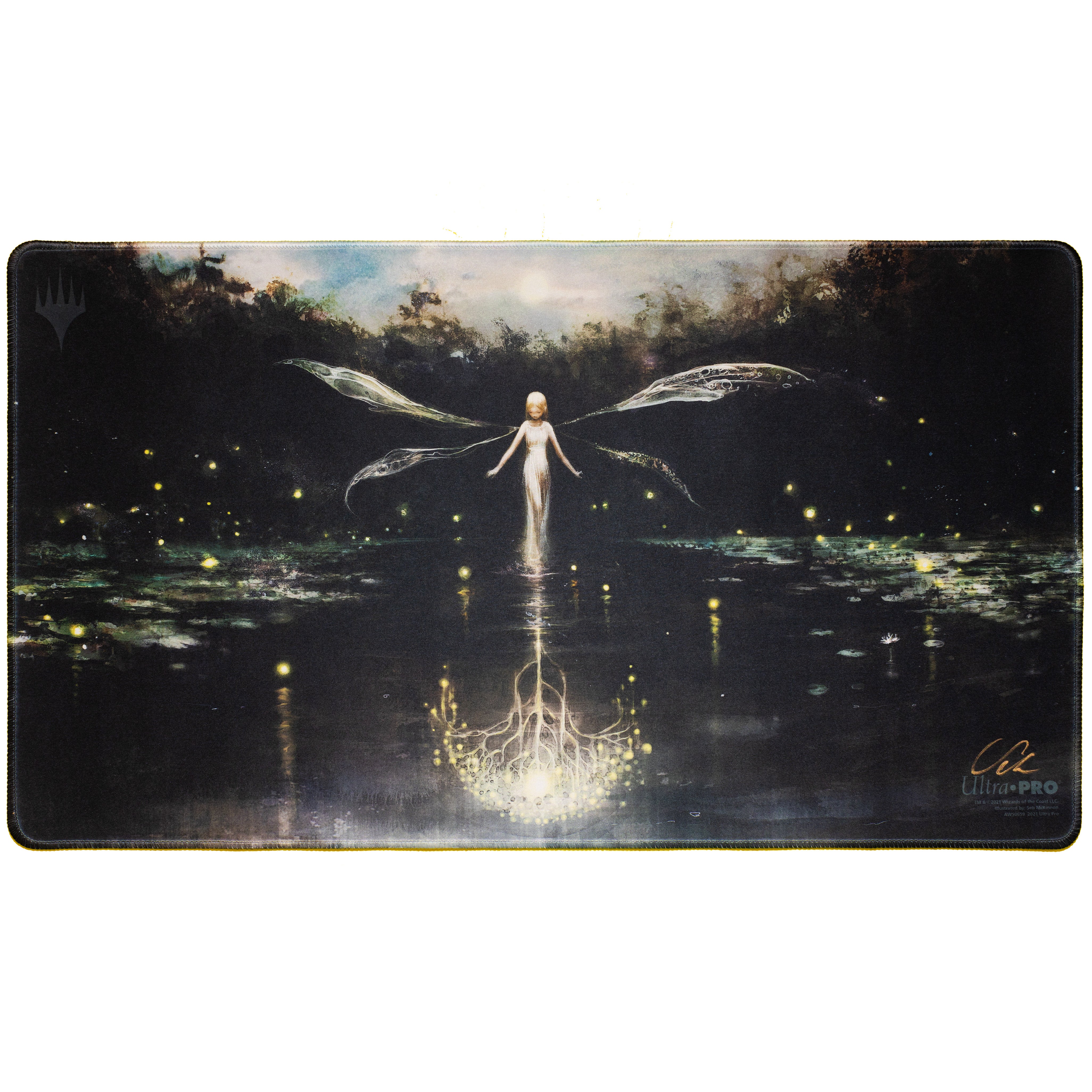 seb mckinnon card sleeves Seb McKinnon Kickstarter Enchanted Evening Playmat