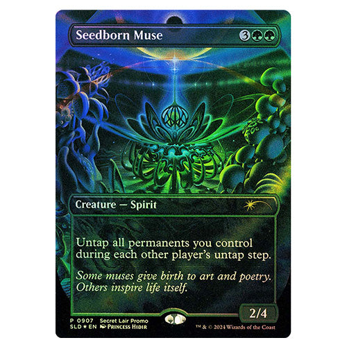 Seedborn Muse Rainbow Foil Edition Secret Lair Alternate Art - Spring Superdrop 2024 Exclusive