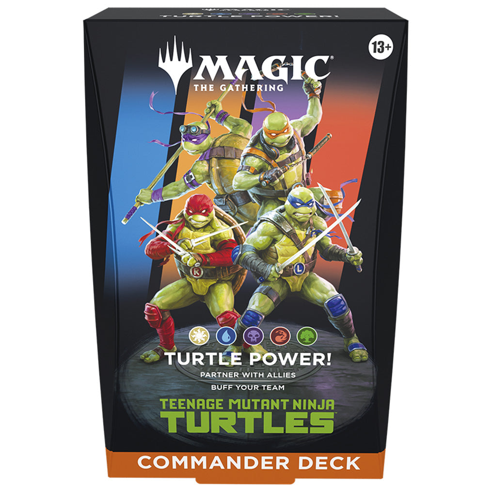 Teenage Mutant Ninja Turtles Commander Deck (Turtle Power) 100-Card EDH Deck
