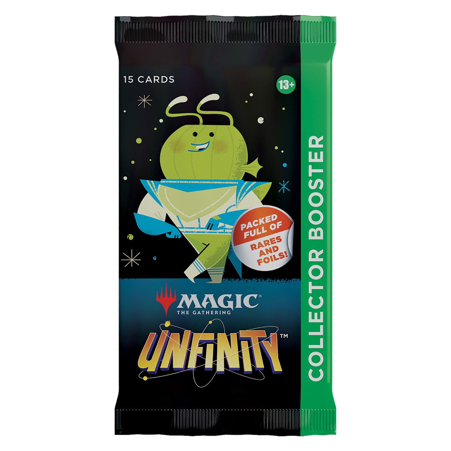Unfinity Collector Booster (2022) Pack – Galaxy Foils, Shock Lands & Cosmic Chaos