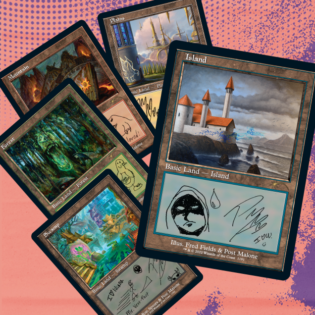 Secret Lair x Post Malone: The Lands (Non-Foil)