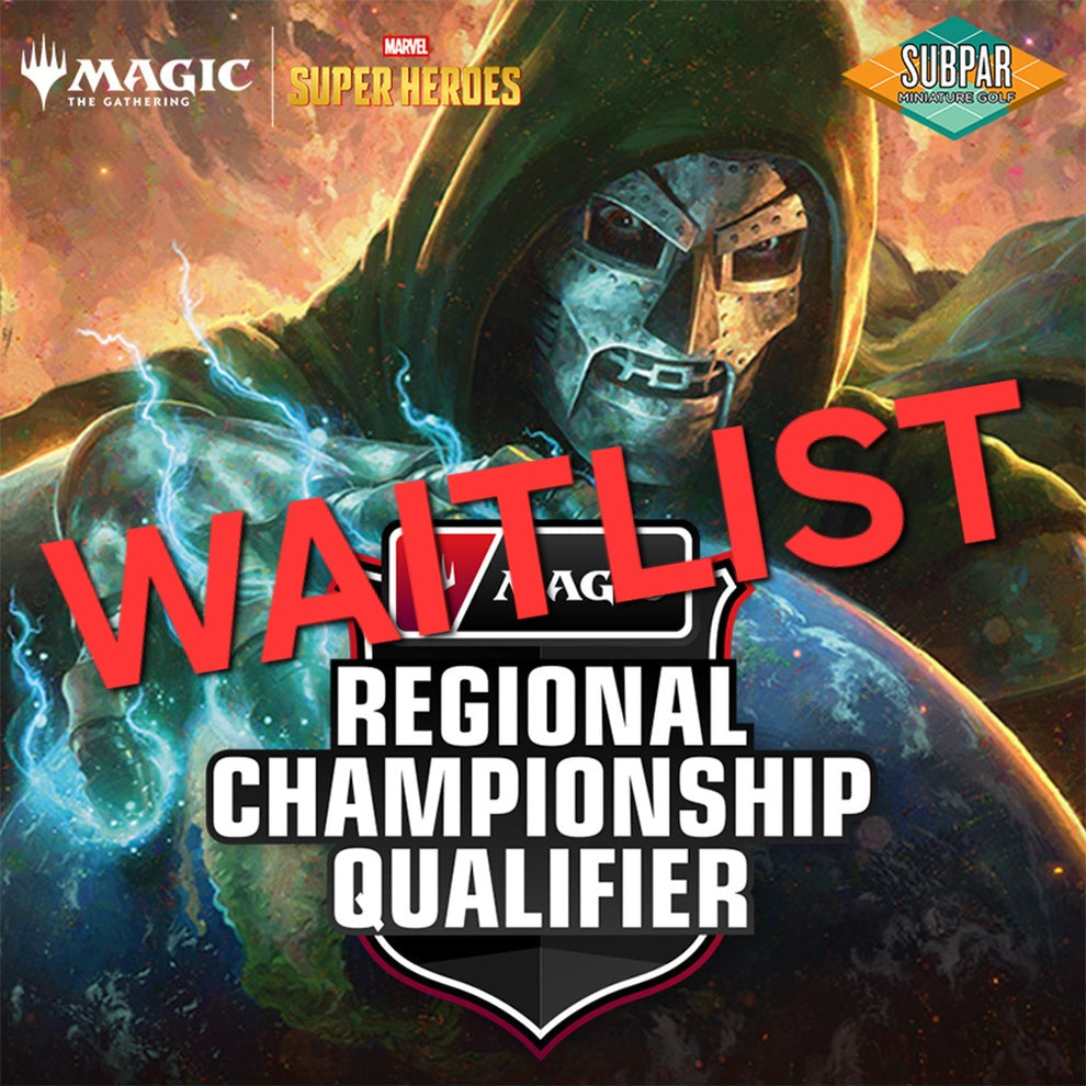 Regional Championship Qualifier (RCQ) - Marvel Super Hereos Limited @ Subpar Minigolf Alameda (Fri. July 31 @ 7PM)