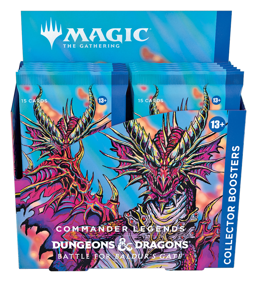 Commander Legends: Battle for Baldur's Gate Collector Boosters Box (12 TCGFIX Commander Legends: Battle for Baldur's Gate Collector Boosters Box (12 TCGFIX