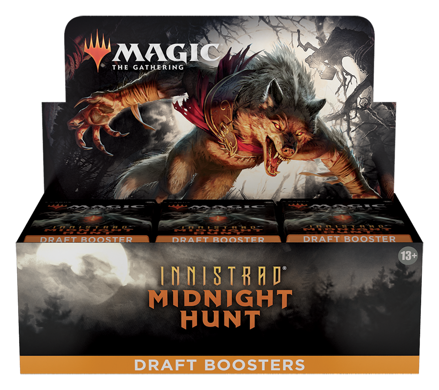 Innistrad Midnight Hunt Draft Booster Box (36 Draft Booster Packs)