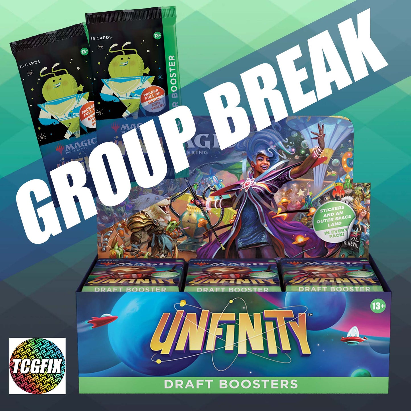 Unfinity Group Break (4 Packs) - Friday 10/7 @ 9PM PST