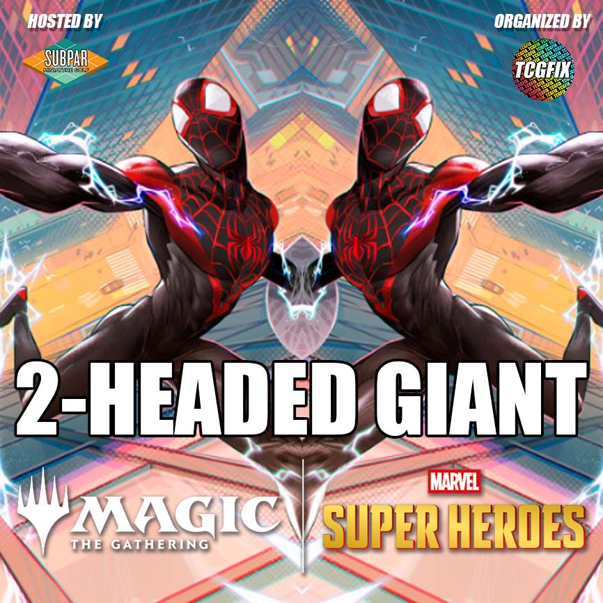 Marvel Super Heroes 2-Headed Giant Pre-Release Kit Sealed @ Subpar Minigolf Alameda (Friday Jun. 19, 2026  @ 6PM)