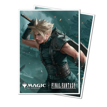 Magic: The Gathering®—FINAL FANTASY™ Cloud, Planet's Champion 105ct APEX Deck Protector™ Sleeves