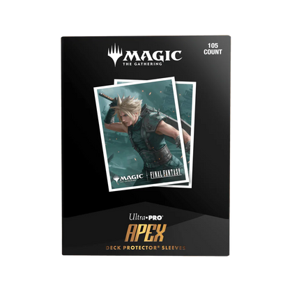 Magic: The Gathering®—FINAL FANTASY™ Cloud, Planet's Champion 105ct APEX Deck Protector™ Sleeves
