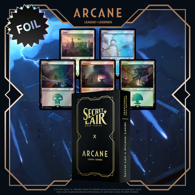 Arcane: Lands Foil Edition