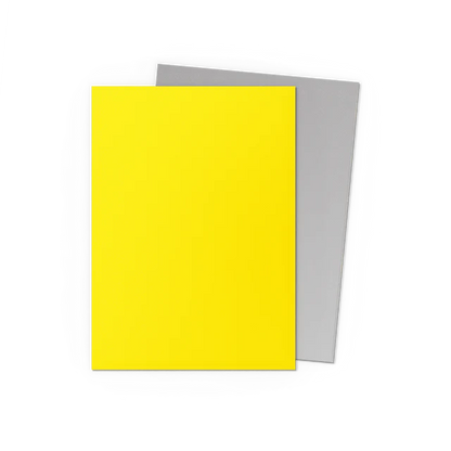 Dragon Shield Yellow & Silver Matte Dual Sleeves – 100 Premium Standard Size Sleeves