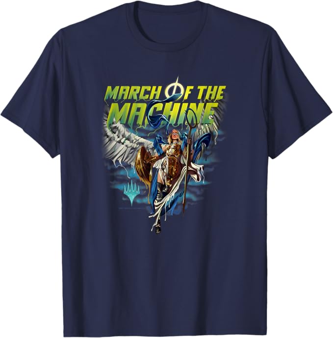 Magic: The Gathering March Of The Machine Angel Of War T-Shirt (MEDIUM)