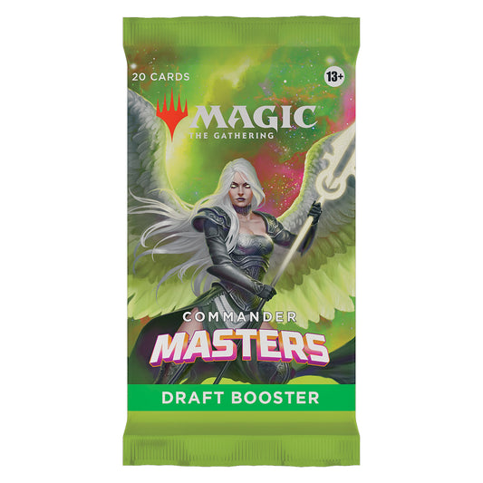 Commander Masters Draft Booster (2023) Pack – Powerful Commander Reprints Await