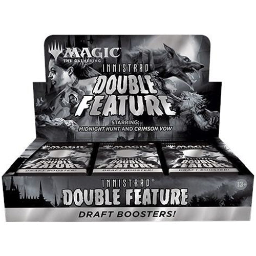 Innistrad: Double Feature Draft Booster Box – Grayscale Gothic Draft Action (24 Draft Booster Packs)