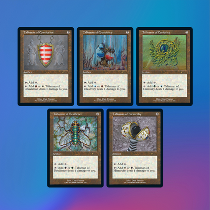 talisman cards mtg Dan Frazier Is Back Again: The Enemy Talismans (Non-Foil) – TCGFIX