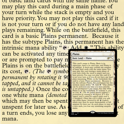 The Full-Text Lands (Non-Foil)