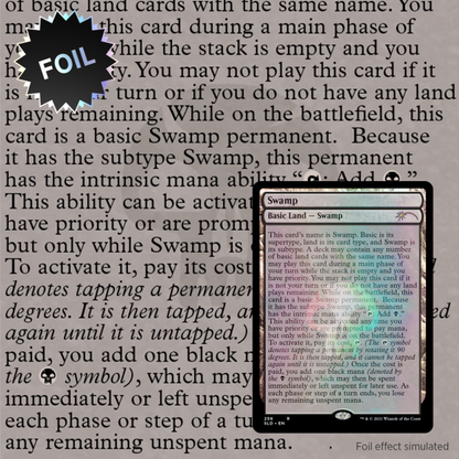 The Full-Text Lands Foil Edition – TCGFIX The Full-Text Lands Foil Edition – TCGFIX