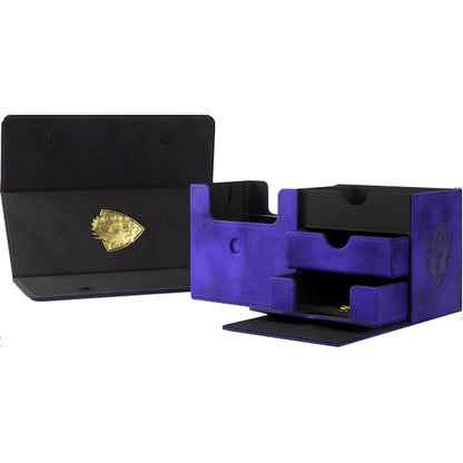 Gamegenic Tolarian 133+ XL Deck Box – Purple/Black Kickstarter Exclusive (The Academic Edition)
