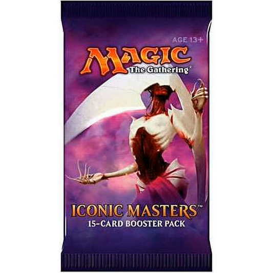 Iconic Masters Draft Booster Pack – 15 Cards with 1 Guaranteed Foil!