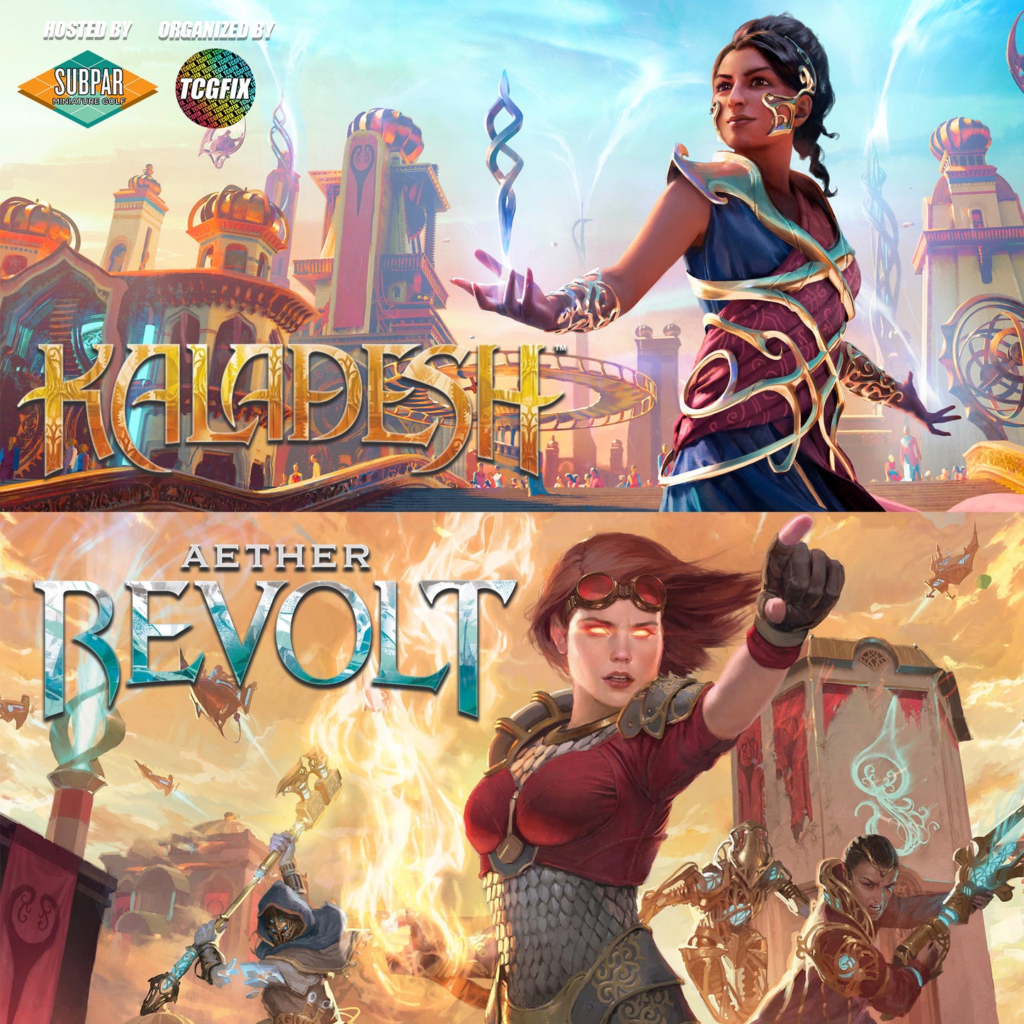Kaladesh (2016) + Aether Revolt (2017) Draft @ Subpar Minigolf Alameda (Wednesday May 27 @ 6PM)