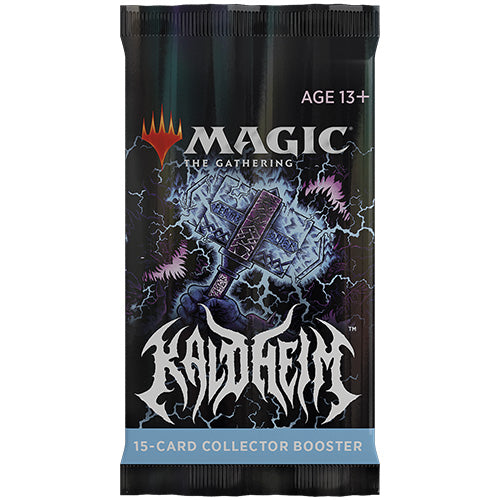 Magic The Gathering Kaldheim Collector Booster Pack (2021) – Premium Foils, Showcase & Extended‑Art Cards