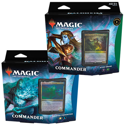 Kaldheim Commander Deck Set – Phantom Premonition & Elven Empire (Set of 2 Decks)