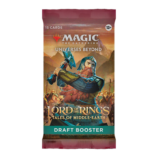 The Lord of the Rings: Tales of Middle-earth Draft Booster (2023) Pack – Adventure Awaits