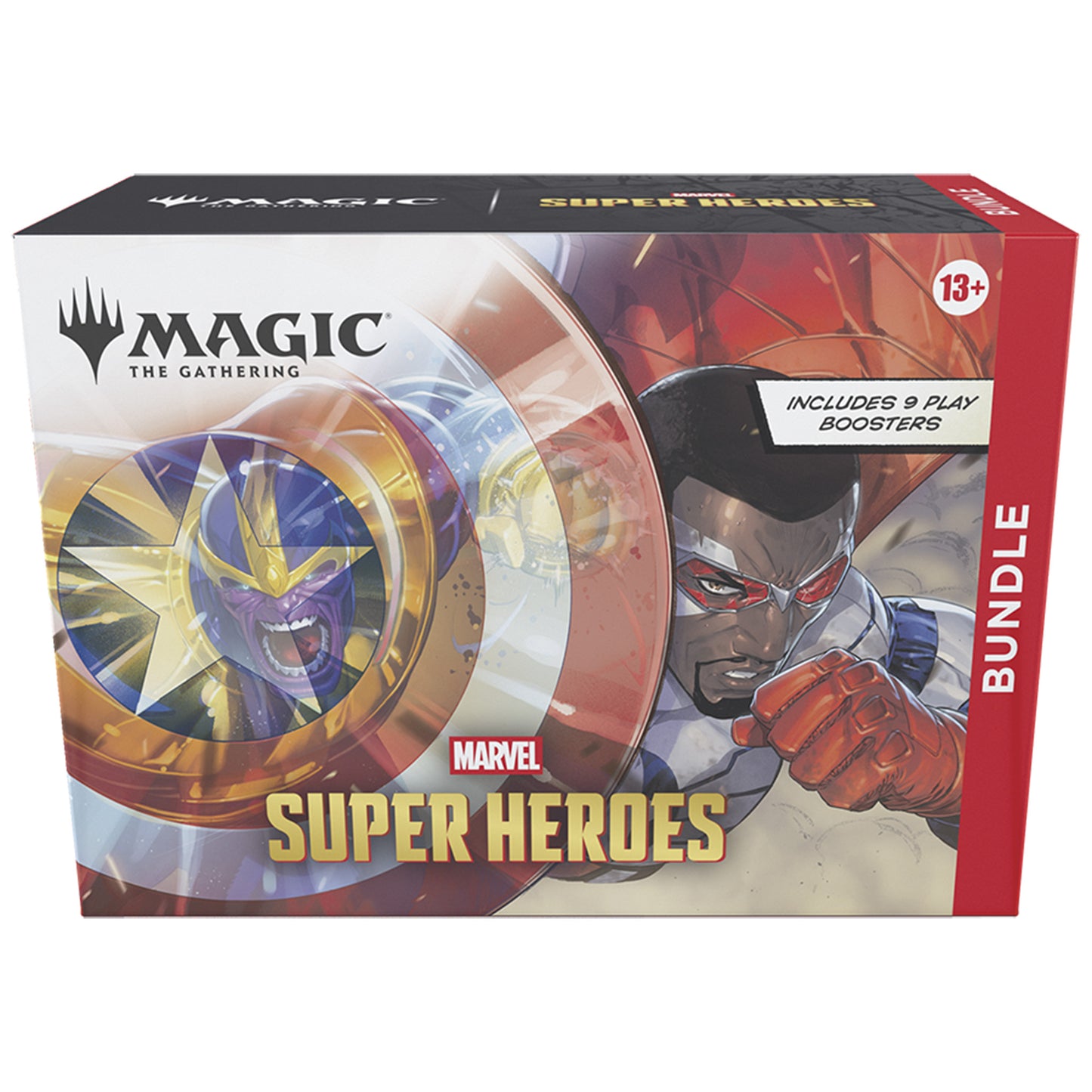 Marvel Super Heroes Bundle (9 Play Booster Packs + The Scarlet Witch Foil Promo)