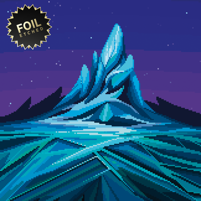 PixelSnowLands.jpg Etched Foil Edition