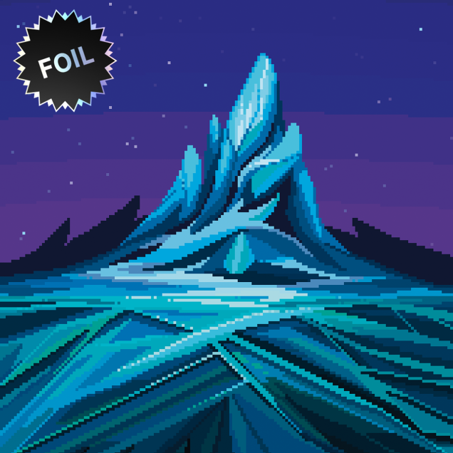 PixelSnowLands.jpg Traditional Foil Edition