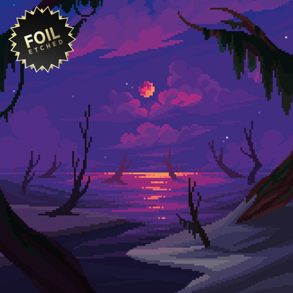 PixelSnowLands.jpg Etched Foil Edition