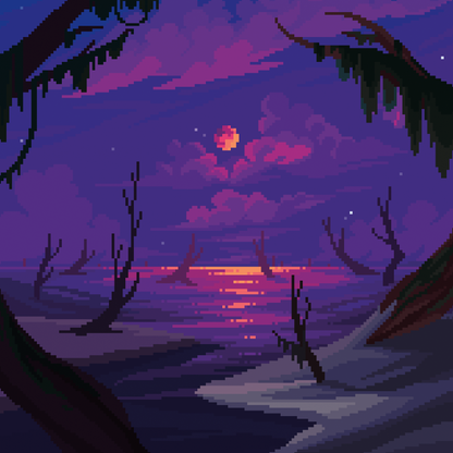 PixelSnowLands.jpg (Non-Foil)