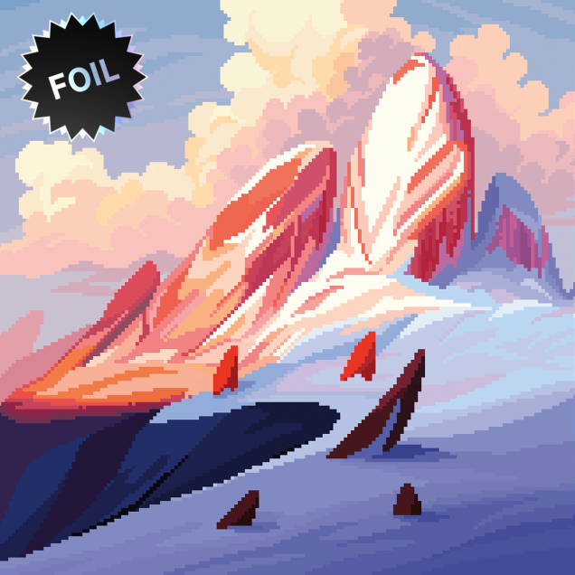 PixelSnowLands.jpg Traditional Foil Edition