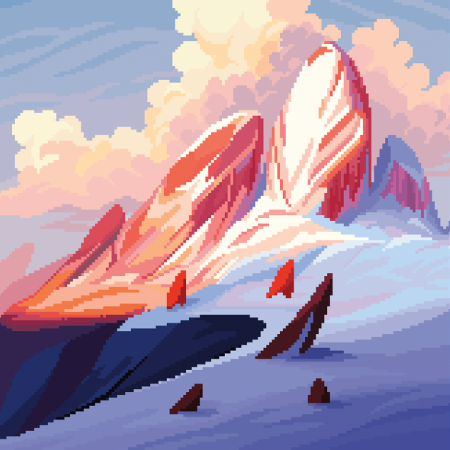 PixelSnowLands.jpg (Non-Foil)