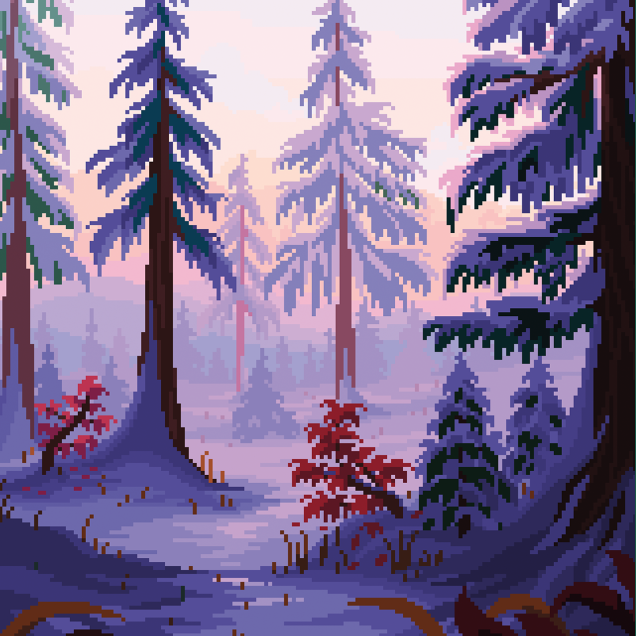 PixelSnowLands.jpg (Non-Foil)