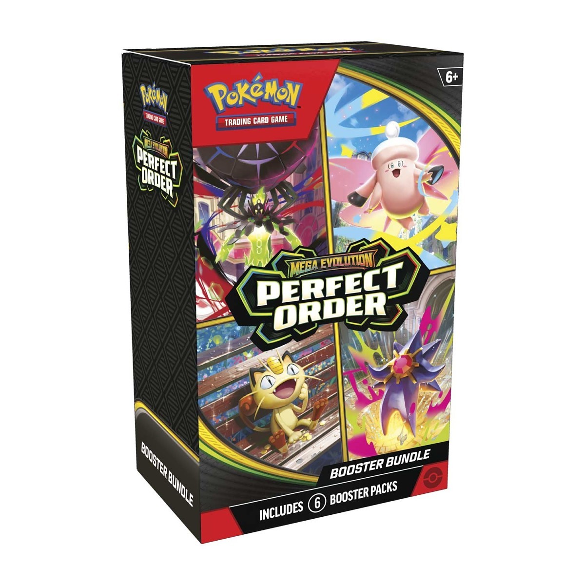 Pokémon TCG: Mega Evolution - Perfect Order Booster Bundle (6 Booster Packs)