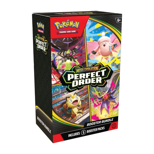 Pokémon TCG: Mega Evolution - Perfect Order Booster Bundle (6 Booster Packs)