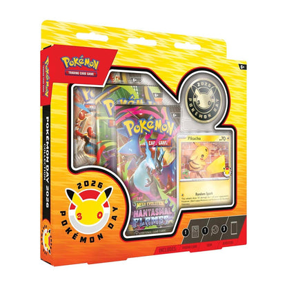 Pokémon TCG: Pokémon Day 2026 Collection – Pikachu Promo & 3 Booster Packs