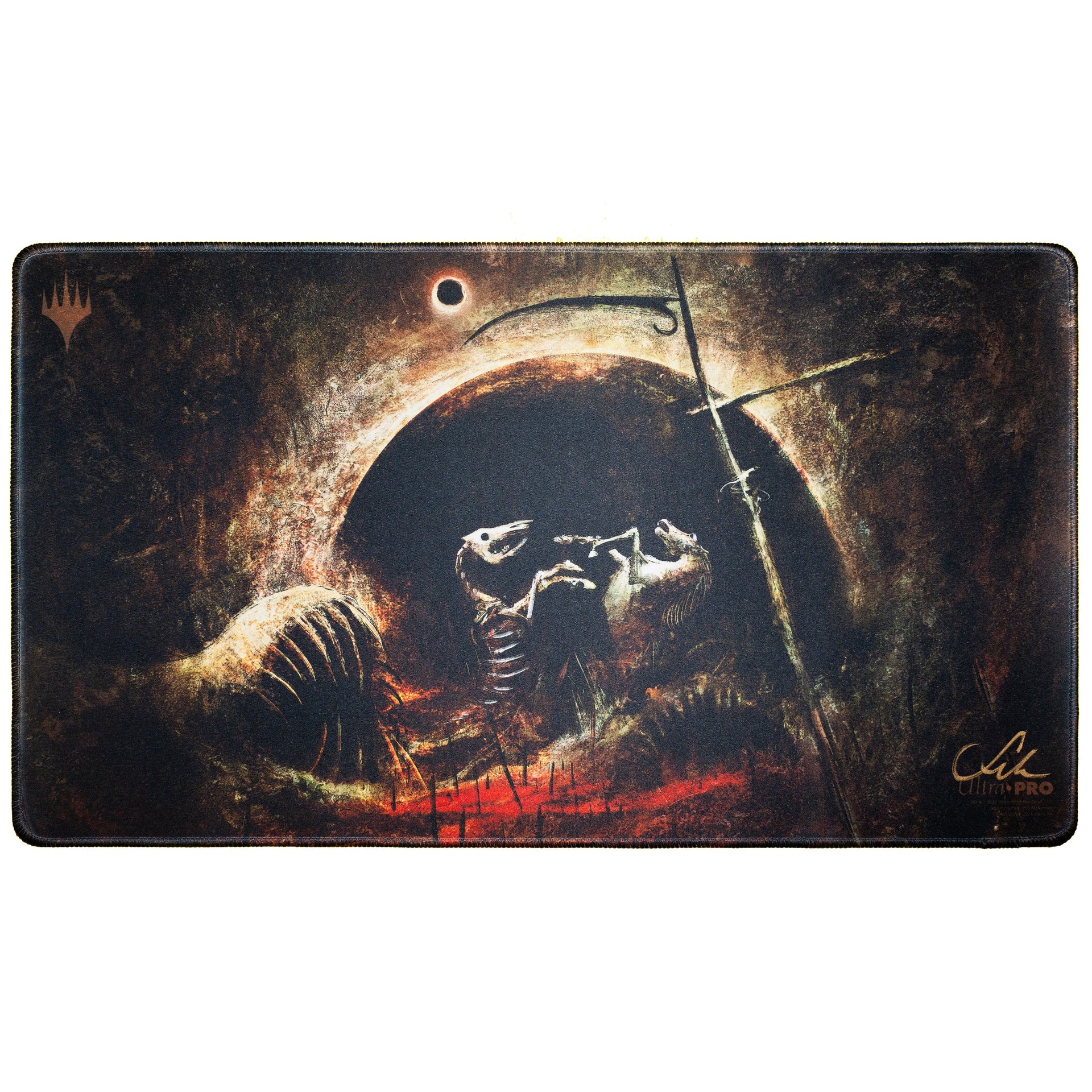 Seb McKinnon Kickstarter Damnation Playmat - Signed & Stitched 